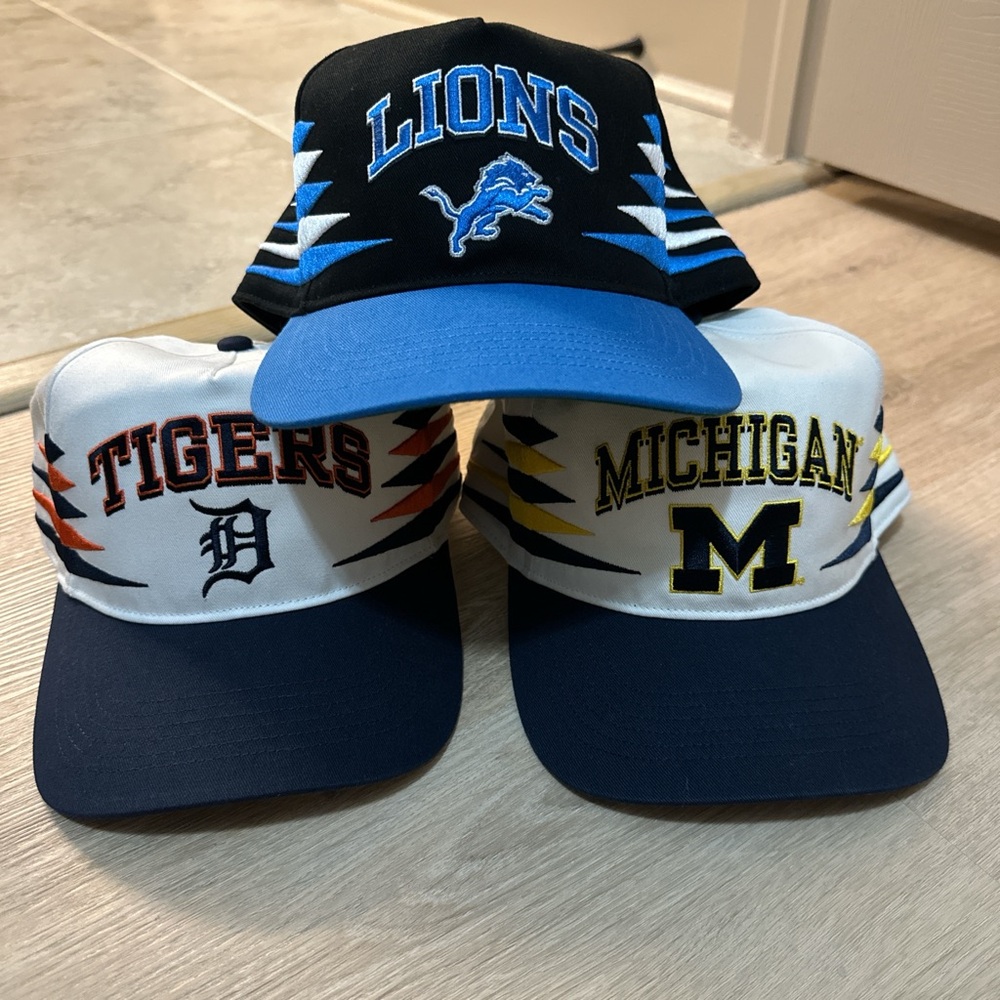 Lions, Tigers, Michigan Caps